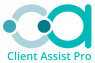 A logo for the client assist program.